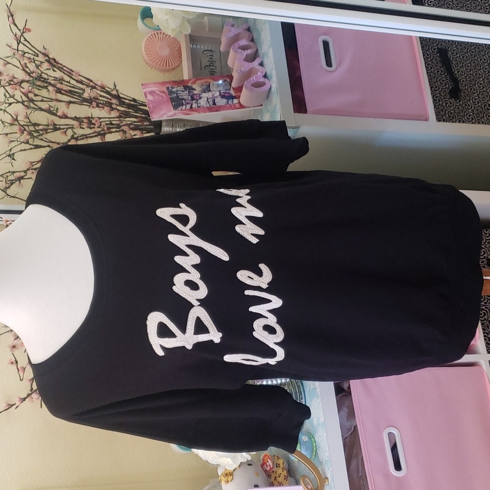 Wet Seal - 3/4 Sleeve Sweatshirt/Tunic